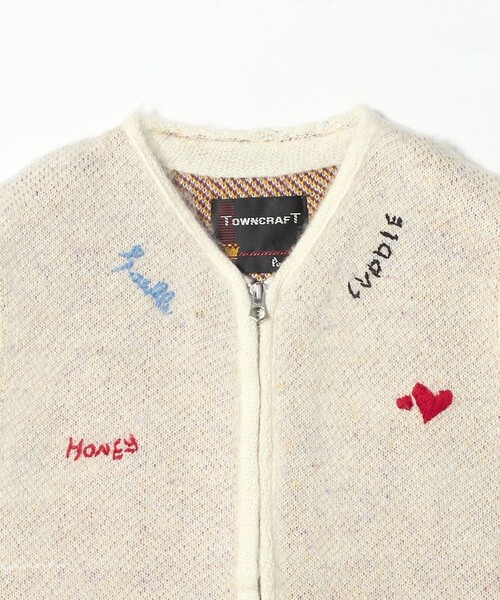 TOWNCRAFT（タウンクラフト）の「【別注】＜TOWNCRAFT＞ニット ベスト（ベスト・レディース・ブラック/オフホワイト・FREE）」の21枚目の写真