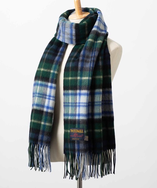 ツイードミル ストール ニューピュアラムウール