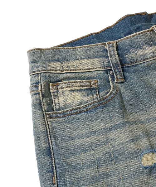 mnml(ミニマル)の「【mnml/ミニマル】STRETCH DENIM 25ML-SP469D(デニムパンツ・メンズ・ブルー/ブラック・SMALL/MEDIUM/LARGE/X-LARGE)」の9枚目の写真