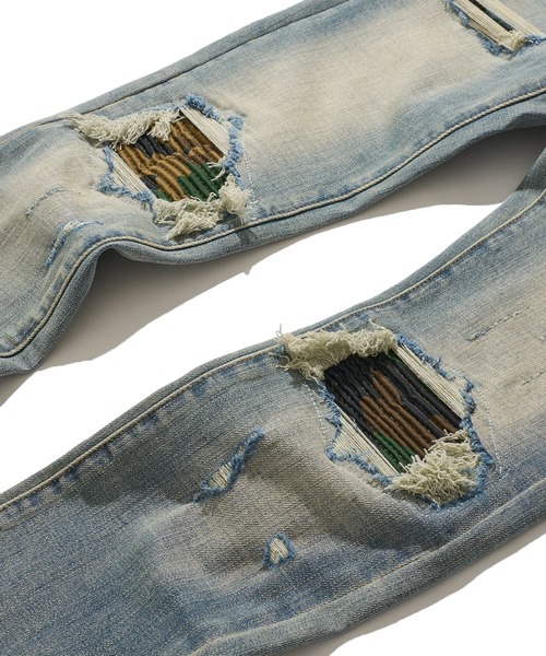mnml(ミニマル)の「【mnml/ミニマル】STRETCH DENIM 25ML-SP469D(デニムパンツ・メンズ・ブルー/ブラック・SMALL/MEDIUM/LARGE/X-LARGE)」の4枚目の写真