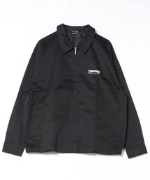 THRASHER（スラッシャー）の「TWILL WORK JACKET/THRASHER スラッシャー ツイル ワーク ジャケット カバーオール ブルゾン アウターワークウェア ストリート（ブルゾン・メンズ）」