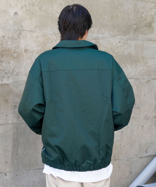 THRASHER(スラッシャー)の「TWILL WORK JACKET/THRASHER スラッシャー ツイル ワーク ジャケット カバーオール ブルゾン アウターワークウェア ストリート(ブルゾン・メンズ・ブラック/ダークグリーン・MEDIUM/X-LARGE/LARGE)」の22枚目の写真