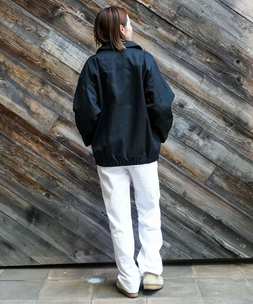 THRASHER(スラッシャー)の「TWILL WORK JACKET/THRASHER スラッシャー ツイル ワーク ジャケット カバーオール ブルゾン アウターワークウェア ストリート(ブルゾン・メンズ・ブラック/ダークグリーン・MEDIUM/X-LARGE/LARGE)」の3枚目の写真