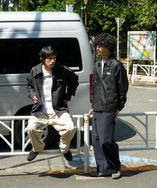THRASHER(スラッシャー)の「TWILL WORK JACKET/THRASHER スラッシャー ツイル ワーク ジャケット カバーオール ブルゾン アウターワークウェア ストリート(ブルゾン・メンズ・ブラック/ダークグリーン・MEDIUM/X-LARGE/LARGE)」の10枚目の写真