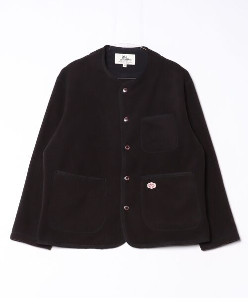 Vincent et Mireille(バンソンエミレイユ)の「VINCENT ET MIREILLE/ヴァンソン エ ミレイユ フリースカーディガン FLEECE CARDIGAN(カーディガン/ボレロ・レディース・ブラック/ベージュ/オフホワイト・36)」の15枚目の写真