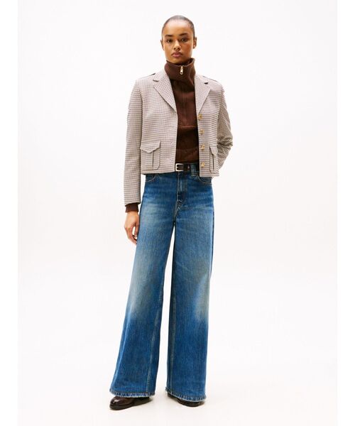 TOMMY HILFIGER（トミーヒルフィガー）の「デニムクリス70'sワイドレッグジーンズ（デニムパンツ・レディース・ブルー・27inch/28inch/25inch/26inch）」の2枚目の写真