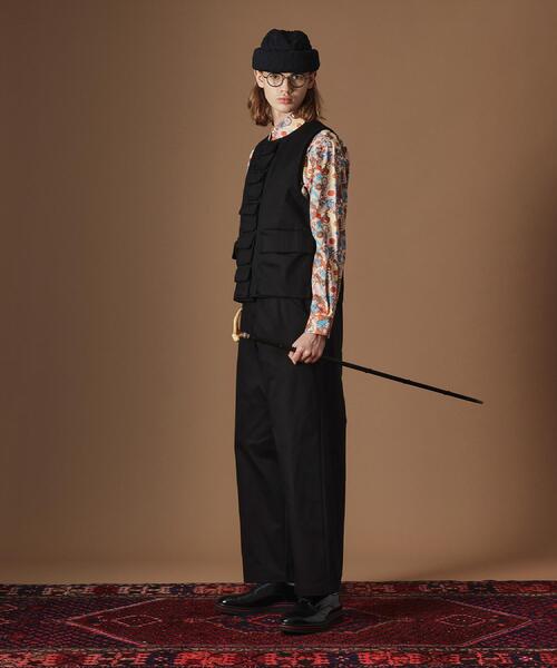 40ｃｔ＆525（フォーティーカラッツアンドゴーニーゴ）の「【Sサイズ～】多ポケットユーティリティべスト（ベスト・メンズ・ブラウン系/ブラック・04/01/02/03）」の10枚目の写真