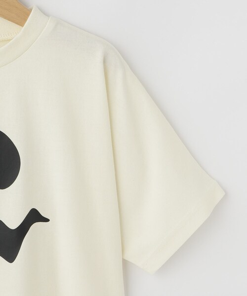 SHOO・LA・RUE（シューラルー）の「【100-150cm】ハロウィンTシャツ（Tシャツ/カットソー・キッズ・アイボリー/ブラック・10/11/12/13/14/15 ）」の6枚目の写真