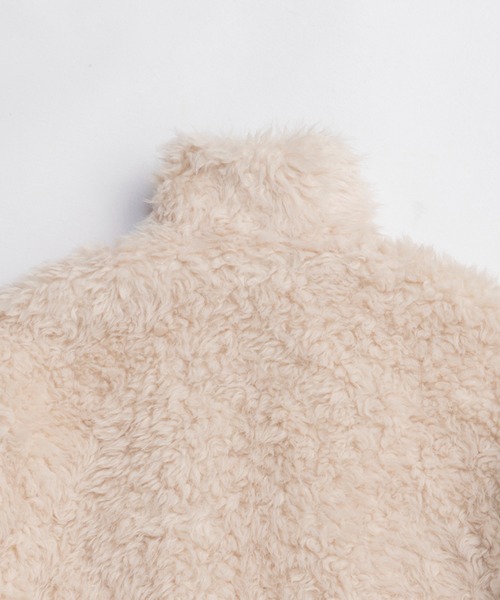 PRANK PROJECT（プランクプロジェクト）の「シンセティックファーロングコート / Synthetic Fur Long Coat（その他アウター・レディース・ブラウン/アイボリー・FREE）」の13枚目の写真