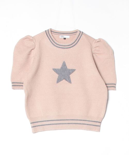 スターパフスリーブニット（ニット/セーター）｜DOUBLE STANDARD