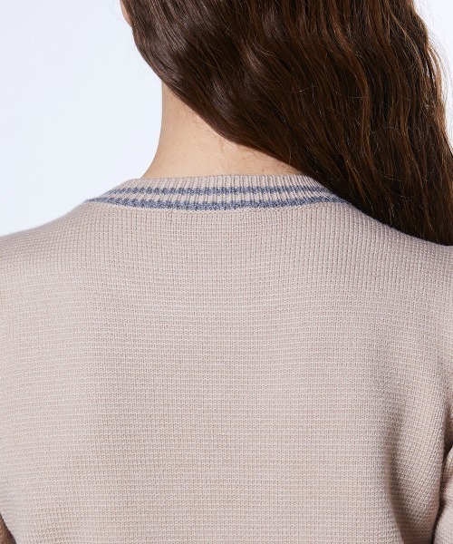 スターパフスリーブニット（ニット/セーター）｜DOUBLE STANDARD