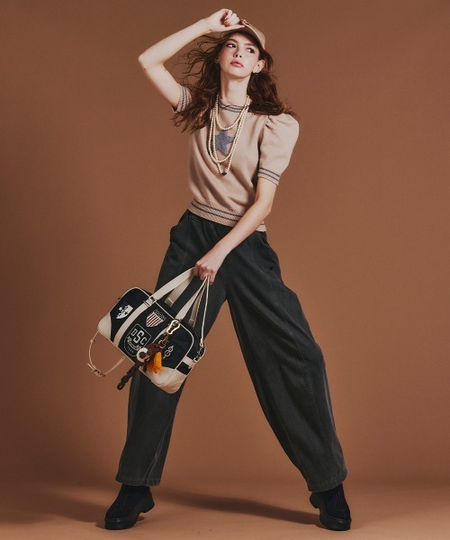 スターパフスリーブニット（ニット/セーター）｜DOUBLE STANDARD