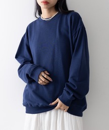 程よい薄さでこれからの時期に活躍!【United Athle】8.8オンス オーセンティック クルーネック スウェット 薄手 裏パイル 裏毛 ボックスシルエット オーバーサイズ 5399