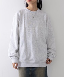 United Athle | 程よい薄さでこれからの時期に活躍!【United Athle】8.8オンス オーセンティック クルーネック スウェット 薄手 裏パイル 裏毛 ボックスシルエット オーバーサイズ 5399(スウェット)