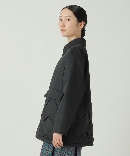 ZUCCa（ズッカ）の「チューブデニム / コート / S（その他アウター・レディース・ブラック/ネイビー・M size）」の4枚目の写真