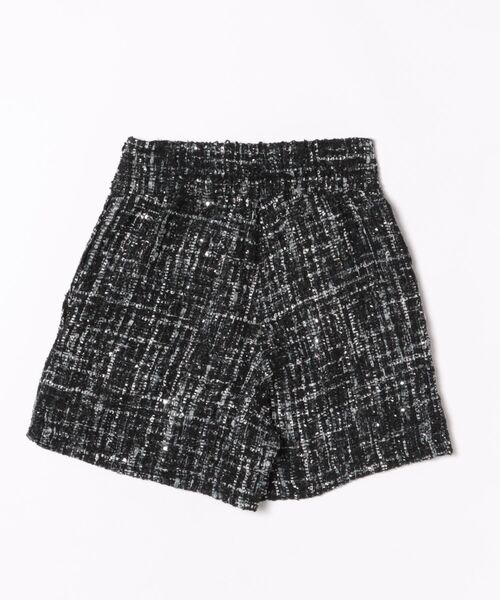 flower（フラワー）の「ツイードショートパンツ（その他パンツ・レディース・ブラック/グレー・FREE）」の3枚目の写真