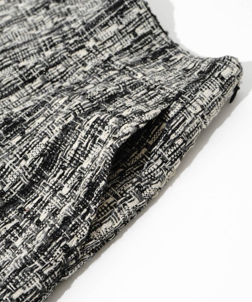 flower（フラワー）の「ツイードショートパンツ（その他パンツ・レディース・ブラック/グレー・FREE）」の16枚目の写真