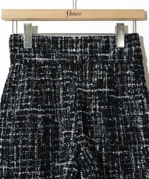 flower（フラワー）の「ツイードショートパンツ（その他パンツ・レディース・ブラック/グレー・FREE）」の22枚目の写真