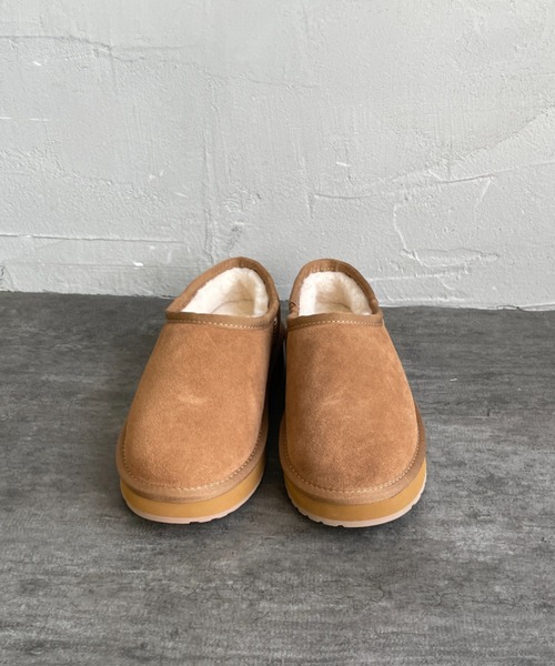 EMU Australia（エミューオーストラリア）の「【WEB限定】[EMU Australia/エミュ オーストラリア] 厚底 ムートン スリッポン（その他シューズ・レディース・ブラック/ブラウン・6/7/8）」の10枚目の写真