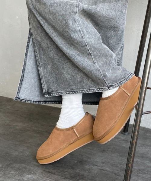 WEB限定】[EMU Australia/エミュ オーストラリア] 厚底 ムートン