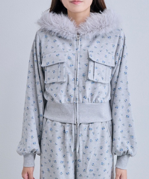 OLIVE des OLIVE(オリーブデオリーブ)の「ZIPパーカー(パーカー・レディース・ブラック/オートミール/その他・FREE)」の21枚目の写真