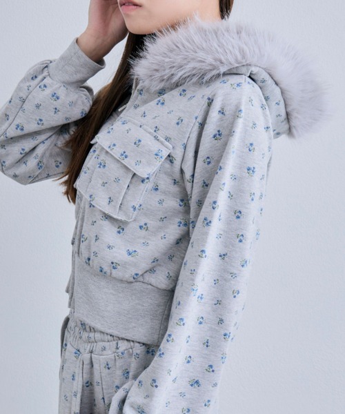 OLIVE des OLIVE(オリーブデオリーブ)の「ZIPパーカー(パーカー・レディース・ブラック/オートミール/その他・FREE)」の14枚目の写真