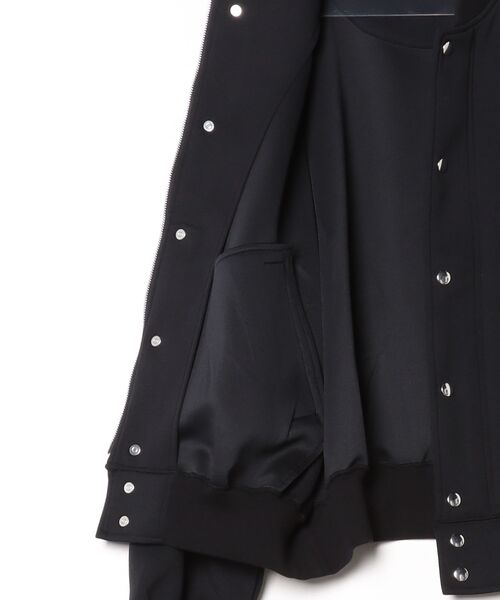 G.V.G.V.（ジーヴィージーヴィー）の「G.V.G.V. SWEAT BLOUSON WHERELESS（ブルゾン・レディース・ブラック・SMALL/LARGE）」の3枚目の写真