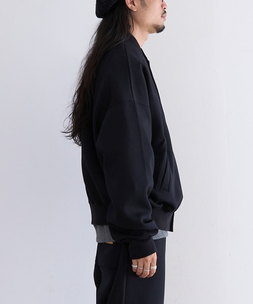 G.V.G.V.（ジーヴィージーヴィー）の「G.V.G.V. SWEAT BLOUSON WHERELESS（ブルゾン・レディース・ブラック・SMALL/LARGE）」の5枚目の写真