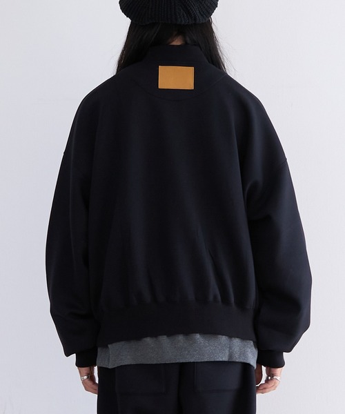 G.V.G.V.（ジーヴィージーヴィー）の「G.V.G.V. SWEAT BLOUSON WHERELESS（ブルゾン・レディース・ブラック・SMALL/LARGE）」の6枚目の写真