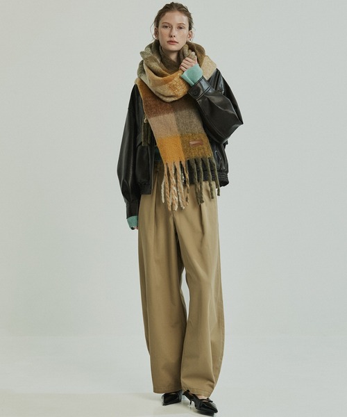 PUBLIC TOKYO（パブリックトウキョウ）の「【大人気再販中＊完売間近】フローヨークレザーブルゾン（ブルゾン・レディース・ベージュ/ブラック/ブラウン・FREE）」の13枚目の写真