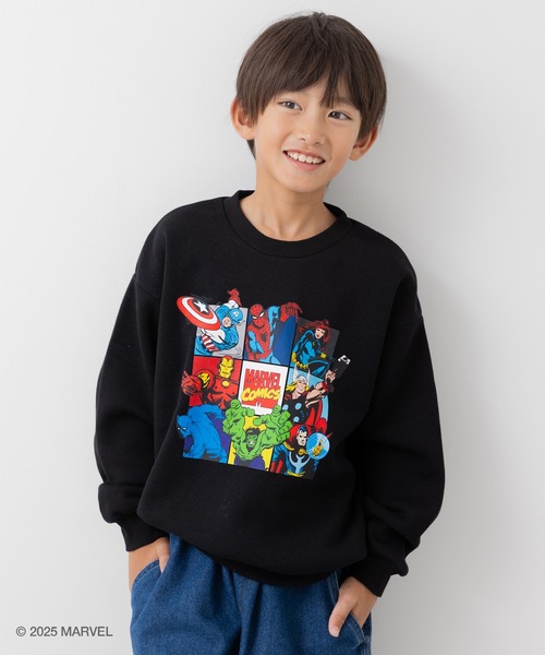 MARVEL（マーベル）の「〈マーベル〉裏起毛トレーナー（スウェット・キッズ・B/A/C/D・100cm/110cm/120cm/130cm/140cm）」の4枚目の写真