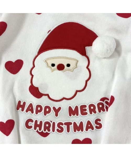 Babiesrus(ベビーザらス)の「クリスマス ダルマオール 裏毛(ロンパース・キッズ・レッド/ホワイト/ホワイト系その他/ホワイト系その他2/レッド系その他・70cm/80cm)」の11枚目の写真