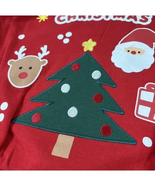 Babiesrus(ベビーザらス)の「クリスマス ダルマオール 裏毛(ロンパース・キッズ・レッド/ホワイト/ホワイト系その他/ホワイト系その他2/レッド系その他・70cm/80cm)」の13枚目の写真