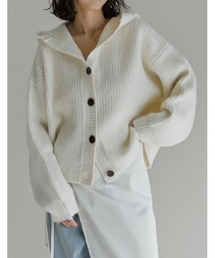 Vネックフォルムカーディガン（カーディガン/ボレロ）｜anuans（ア