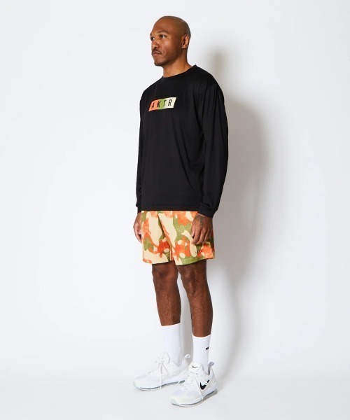 AKTR(アクター)の「AKTR FADE BOX LOGO L/S SPORTS TEE(アクター フェード ボックス ロゴ ロングスリーブ スポーツ Tシャツ)(Tシャツ/カットソー・メンズ・ホワイト系/ブラック系/ブルー系・MEDIUM/LARGE/X-LARGE/XX-LARGE)」の15枚目の写真