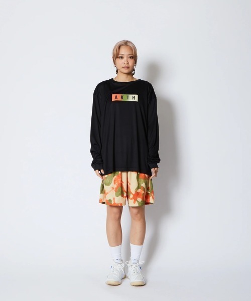 AKTR(アクター)の「AKTR FADE BOX LOGO L/S SPORTS TEE(アクター フェード ボックス ロゴ ロングスリーブ スポーツ Tシャツ)(Tシャツ/カットソー・メンズ・ホワイト系/ブラック系/ブルー系・MEDIUM/LARGE/X-LARGE/XX-LARGE)」の18枚目の写真