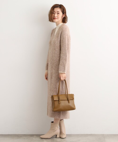 grove（グローブ）の「フラップ2WAYトート（トートバッグ・レディース・ブラック/ブラウン系その他/キャメル・00）」の8枚目の写真
