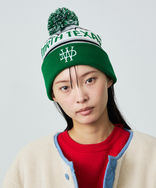 Dickies（ディッキーズ）の「【Dickies / ディッキーズ】JACQUARD WATCH/ニット帽/ボンボンニット/ユニセックス【WEB限定】（ニットキャップ/ビーニー・メンズ・グリーン/ブラウン/ネイビー/ブラック・フリー）」の3枚目の写真