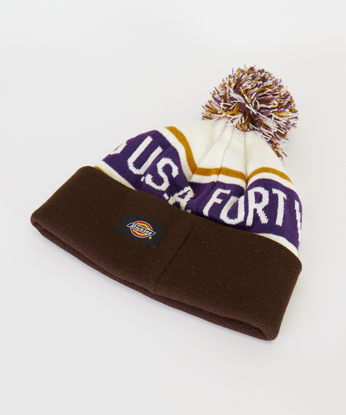 Dickies（ディッキーズ）の「【Dickies / ディッキーズ】JACQUARD WATCH/ニット帽/ボンボンニット/ユニセックス【WEB限定】（ニットキャップ/ビーニー・メンズ・グリーン/ブラウン/ネイビー/ブラック・フリー）」の15枚目の写真