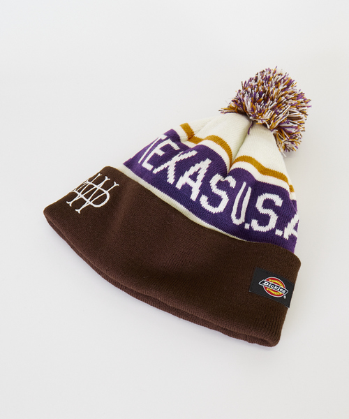 Dickies（ディッキーズ）の「【Dickies / ディッキーズ】JACQUARD WATCH/ニット帽/ボンボンニット/ユニセックス【WEB限定】（ニットキャップ/ビーニー・メンズ・グリーン/ブラウン/ネイビー/ブラック・フリー）」の16枚目の写真