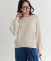 HONEYSUCKLE ROSE(ハニーサックルローズ)【レディース】もちもちオフショルダーセーター
