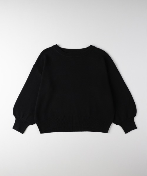 Right-on(ライトオン)の「HONEYSUCKLE ROSE(ハニーサックルローズ)【レディース】もちもちオフショルダーセーター(ニット/セーター・レディース・ブルー/オフホワイト/ブラック・L/M/S)」の17枚目の写真