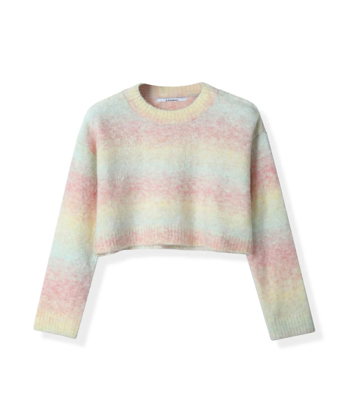 AVANDRESS(アバンドレス )の「Wool Gradation Crop Knit COTTON CANDY(ニット/セーター・レディース・マルチ・FREE)」の7枚目の写真