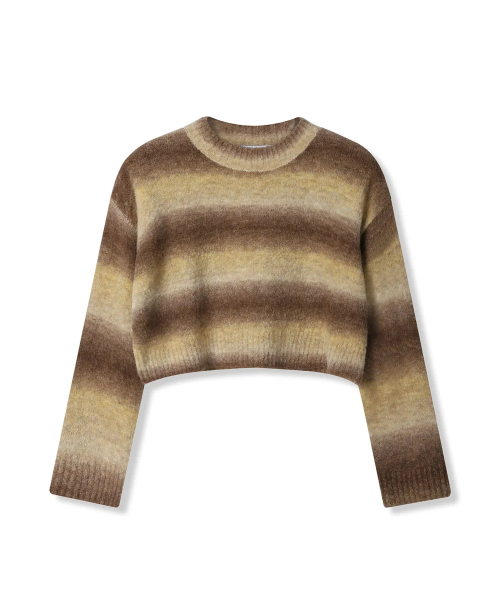 AVANDRESS(アバンドレス )の「Wool Gradation Crop Knit COTTON CANDY(ニット/セーター・レディース・マルチ・FREE)」の9枚目の写真