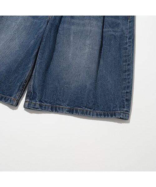 Millo Archive（ミロ アーカイブ）の「デニムバミューダパンツ [ミッドブルー]（その他パンツ・レディース・その他・X-LARGE/SMALL/MEDIUM/LARGE）」の7枚目の写真