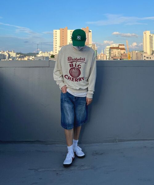 Millo Archive（ミロ アーカイブ）の「デニムバミューダパンツ [ミッドブルー]（その他パンツ・レディース・その他・X-LARGE/SMALL/MEDIUM/LARGE）」の9枚目の写真