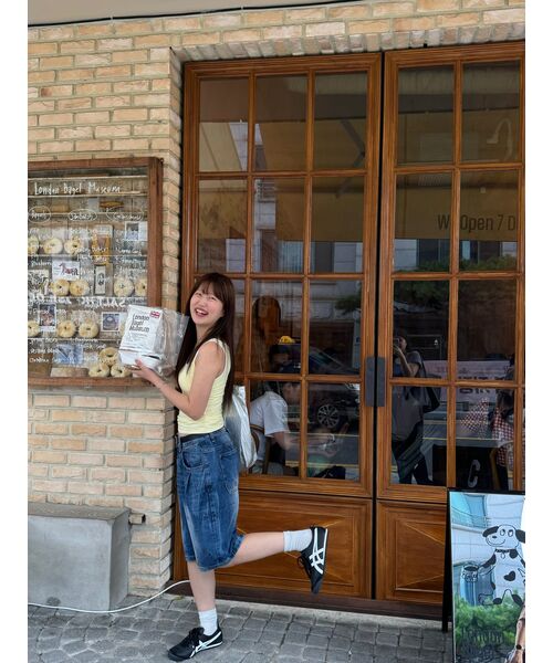 Millo Archive（ミロ アーカイブ）の「デニムバミューダパンツ [ミッドブルー]（その他パンツ・レディース・その他・X-LARGE/SMALL/MEDIUM/LARGE）」の12枚目の写真