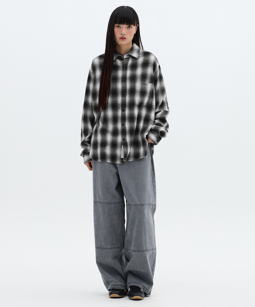 F.ILLUMINATE(フィルミネイト)の「タクティカルダブルニーワークパンツ-グレー(その他パンツ・レディース・その他・SMALL/MEDIUM/LARGE)」の4枚目の写真