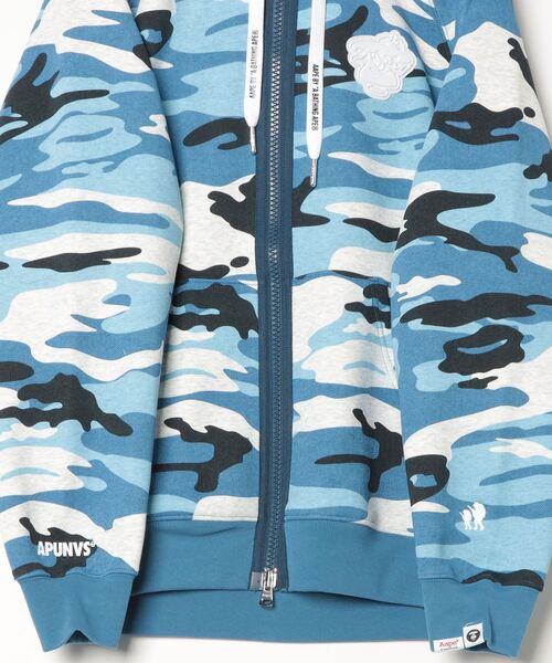 AAPE MAIN ZIP UP HOODIE(Camouflage) | AAPE.JP