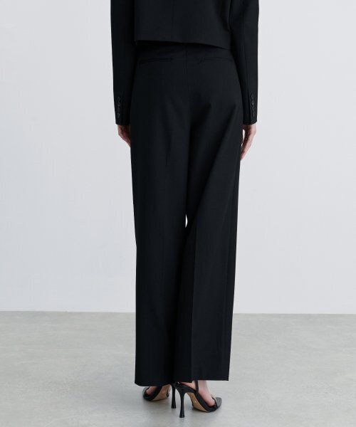 MUSINSA STANDARD WOMAN（ムシンサスタンダードウーマン）の「ウィメンズリバースツータックワイドベルトスラックス[ブラック]（スラックス・レディース・その他・31）」の17枚目の写真